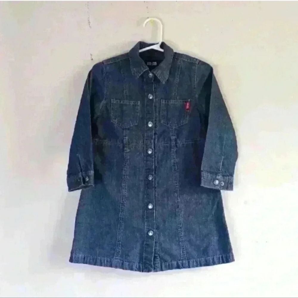 M&M Jeans Denim Shirt Dress